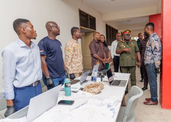 NACOC leadership tours drug testing...