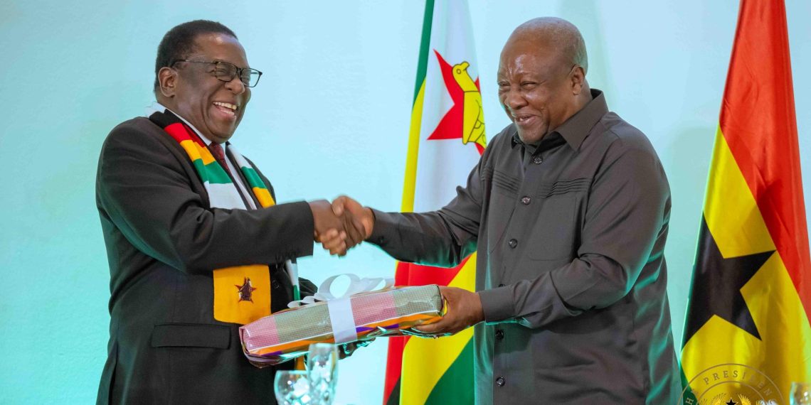 Mnangagwa praises Ghana’s key role in Zimbabwe’s independence struggle
