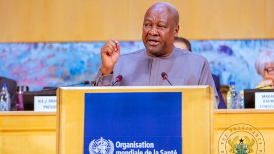 US aid suspension costs Ghana $78m, Mahama tells World Health Assembly