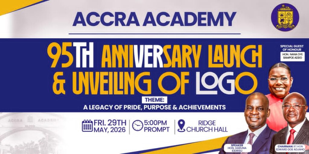 Accra Academy to begin 95th anniversary celebration on May 29