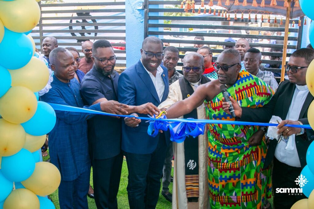 Sammi Awuku inaugurates constituency...