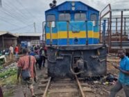 Commuters stranded as train derails after crushing stray cattle at Avenor