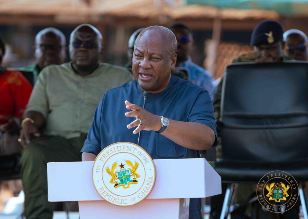 Mahama cuts sod for 24-hour model market at Asesewa to revive local trade hub