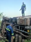 GNFS rescues two crash victims, prevents fire spread in Volta Region