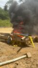 NAIMOS destroys illegal mining equipment on Butre River