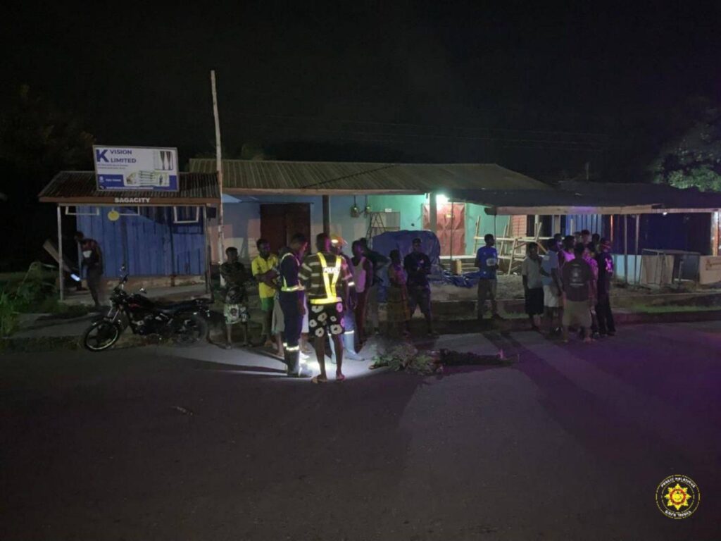 GNFS rescues seven trapped in crash at Peki-Tsiame