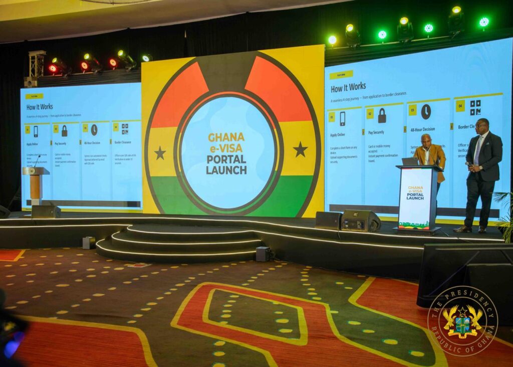 Photos: President Mahama launches e-Visa...