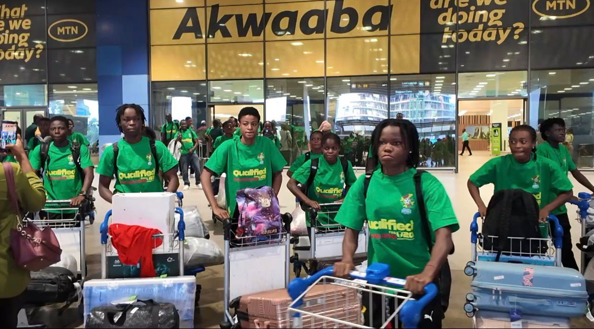 2026 U20 WWC: Black Princesses arrive in Ghana after sealing qualification