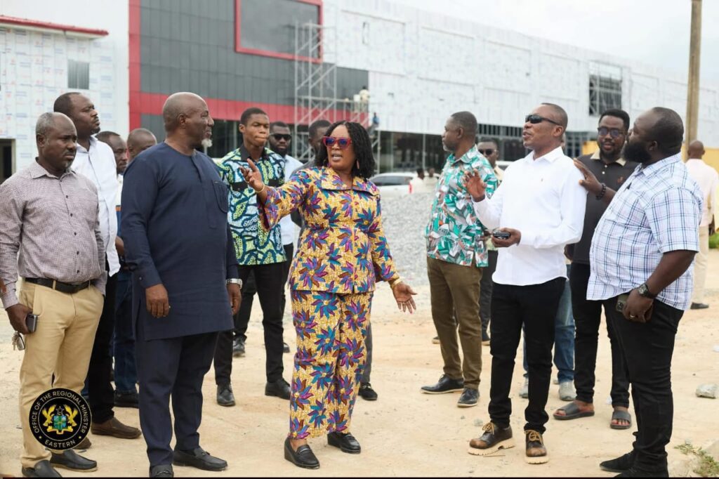Eastern Regional Minister halts Koforidua China Mall project over severe flooding