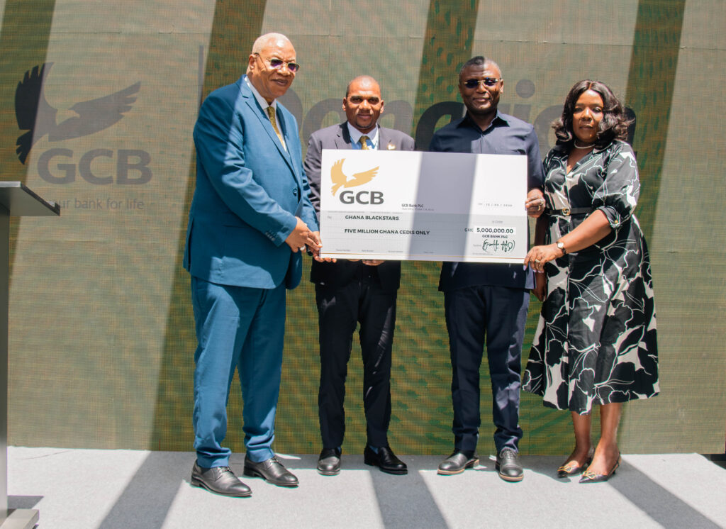 GCB Bank donates GH¢5 million to Black Stars ahead of World Cup
