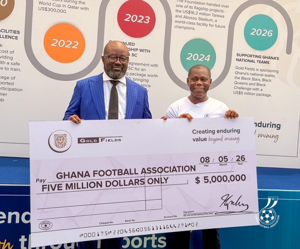 Gold Fields, Ghana FA sign $5 million two-year sponsorship deal