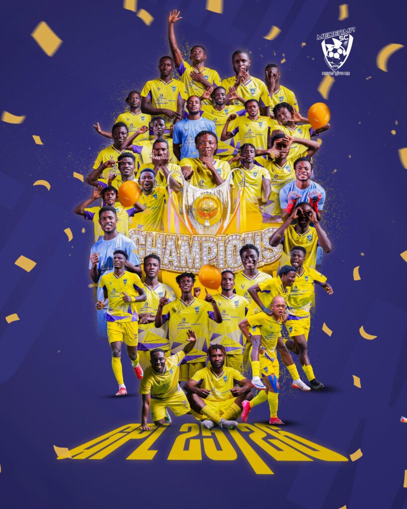 Medeama SC defeat Heart of Lions to win 2025/26 Ghana Premier League