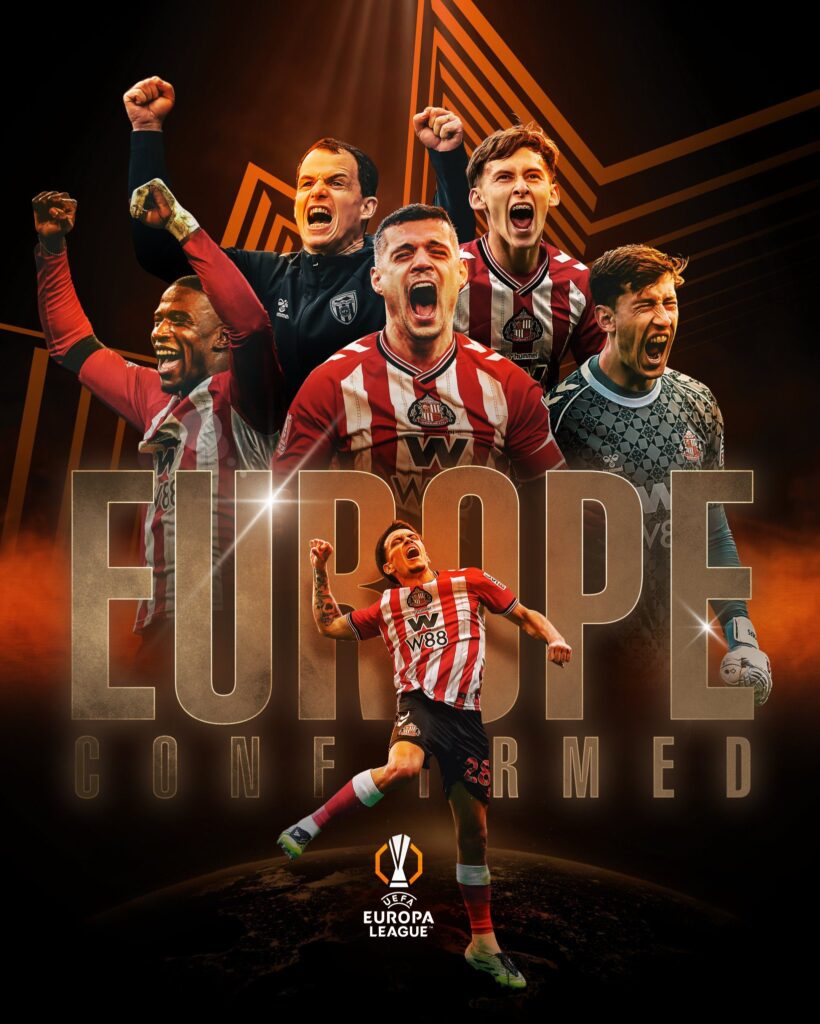 Sunderland reach Europa League at...