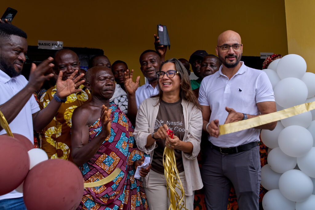 Nestlé Ghana, ECOM Ghana hand over 6-unit...