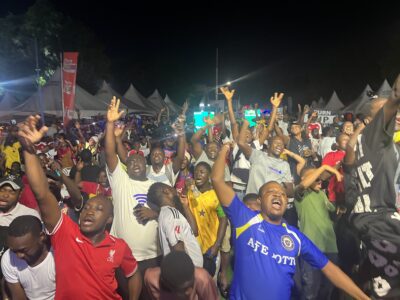 Fans go wild at Hitz FM Rep Ur Jersey as PSG retain UCL title in penalty thriller