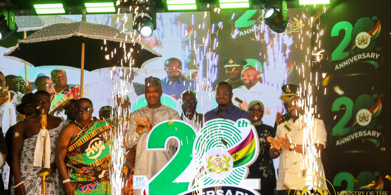 Ghana Card is gateway to national services – Interior Minister as NIA marks 20 years in operation