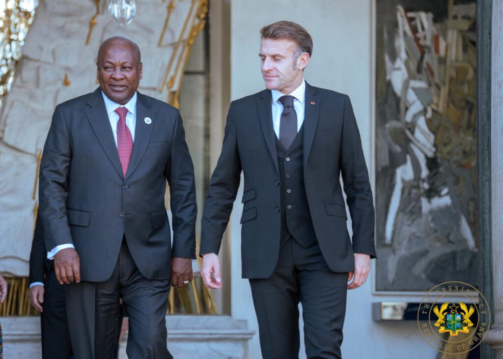 Mahama, Macron push new chapter on...