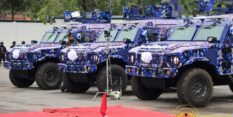 Mahama pledges 40 additional armoured vehicles to bolster police operations