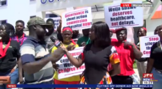 Weija Gbawe residents protest delay in opening completed specialist children’s hospital