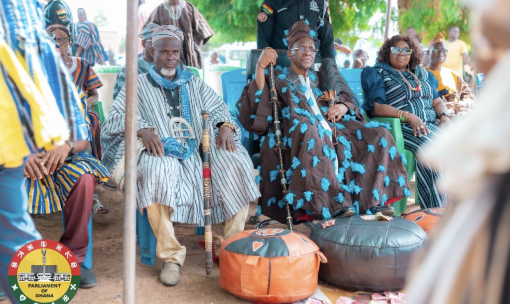 Bagbin honoured with Chieftaincy title at Kalibi Festival, pledges Shea-led development for Sankana