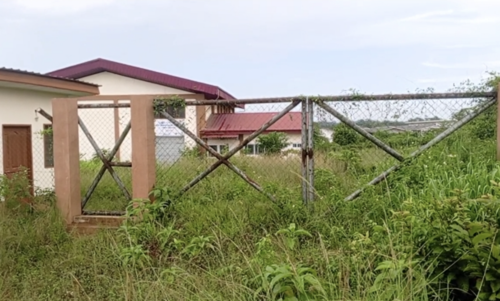 Weeds take over multi-million 1D1F starch factory in Assin South