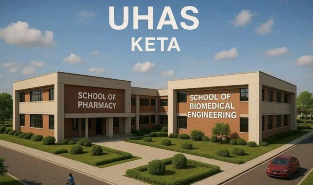 Keta Central residents protest against 24-Hour Economy Market and UHAS Pharmacy project locations