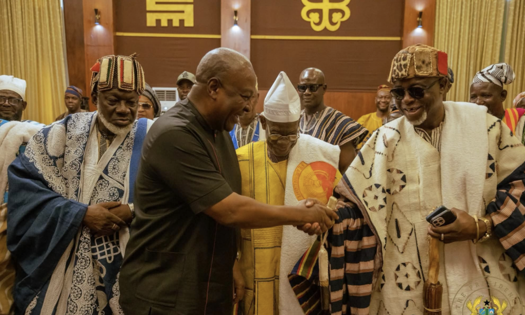 President Mahama commends Chiefs, people...