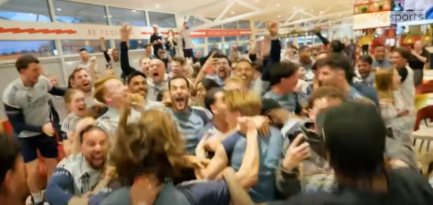 Video: Moment Arsenal players found out...
