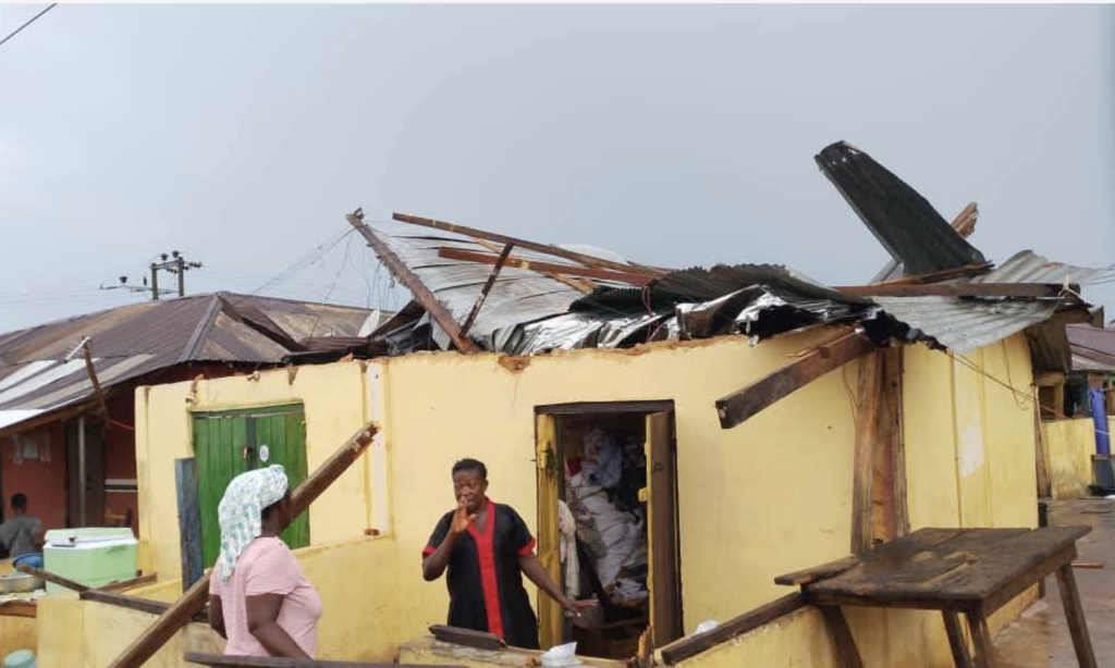 Rainstorm displaces 55 people...