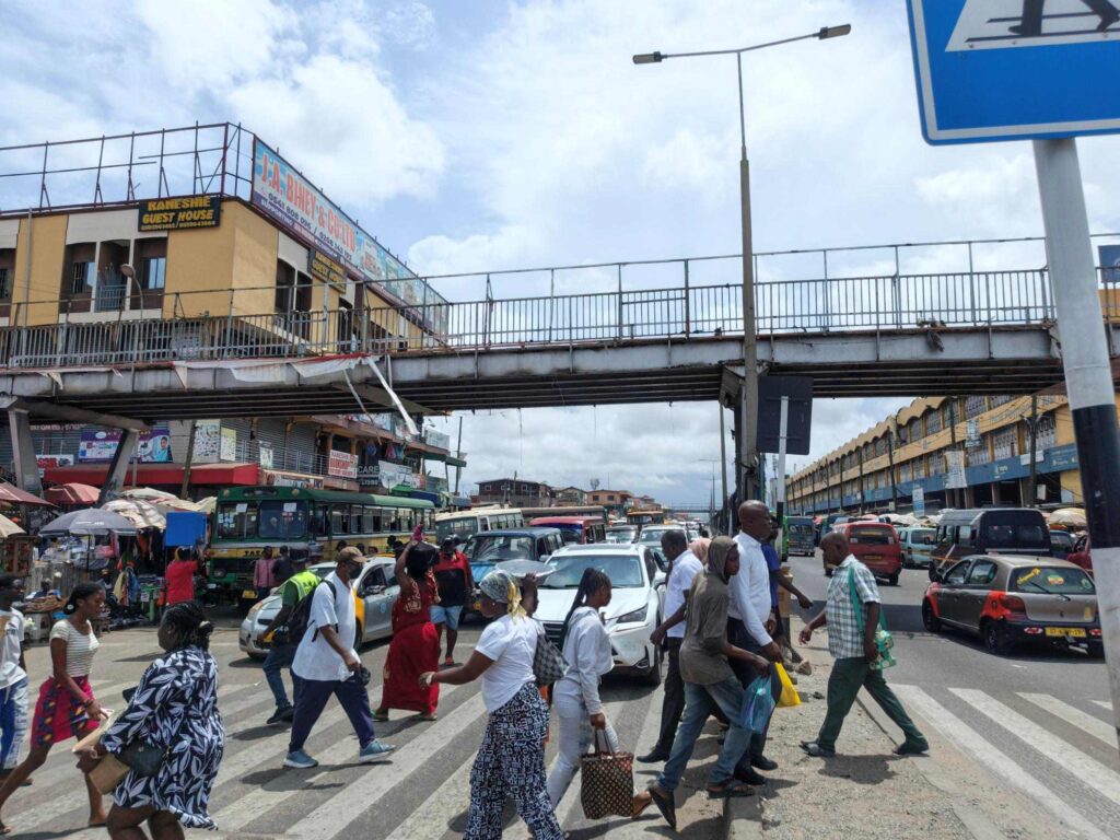Closure of Kaneshie footbridge forces...