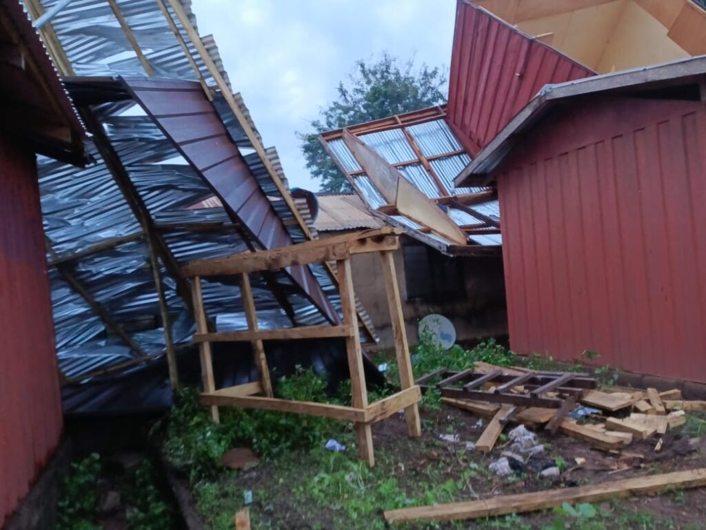 Severe rainstorm wreaks havoc at...