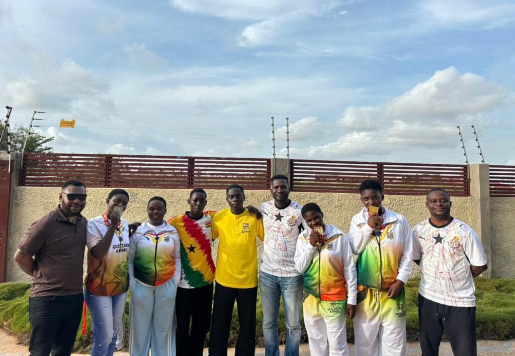 Tanyigbe Senior High School Girls Excel at African Armwrestling Championship