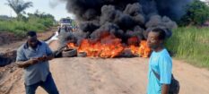 BECE candidates stranded as Nyankrom residents block roads over ‘death trap’ network