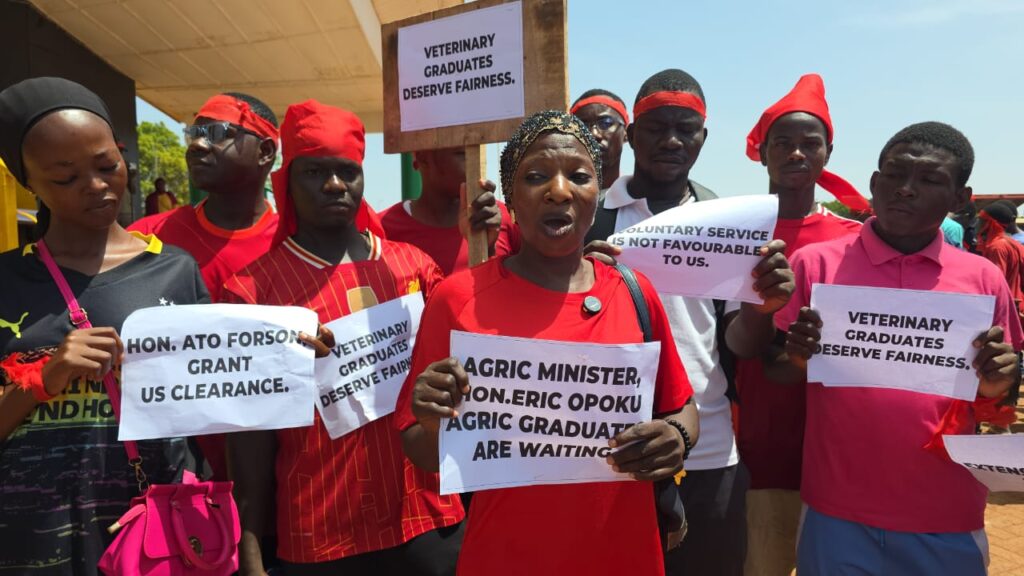 Over 5,000 agricultural graduates pressing government for jobs