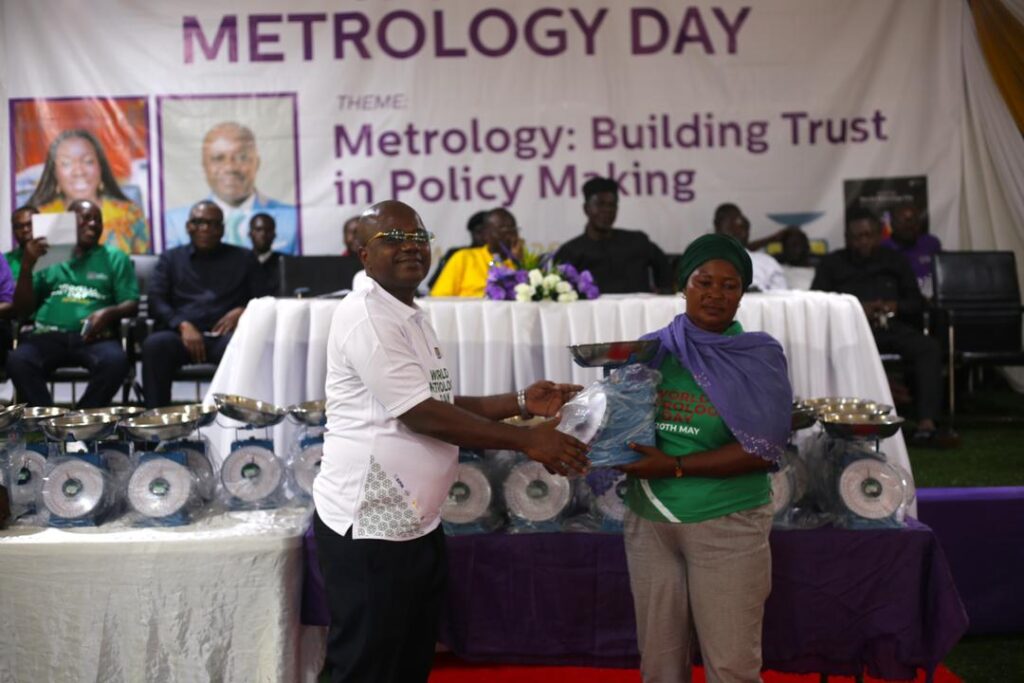 GSA, PTB donate 50 calibrated weighing...