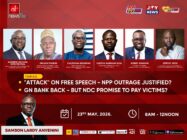 This Saturday on Newsfile: Attack on free speech and return of GN Bank