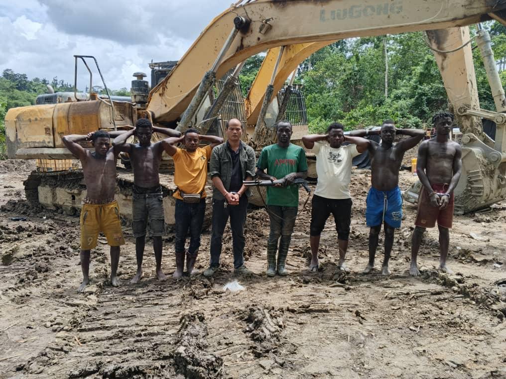 NAIMOS arrests Chinese national, 7...