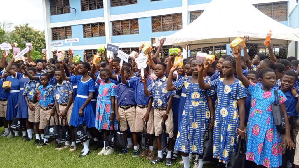 United Pension Trustees advocates menstrual hygiene awareness and support for girls in Juaben