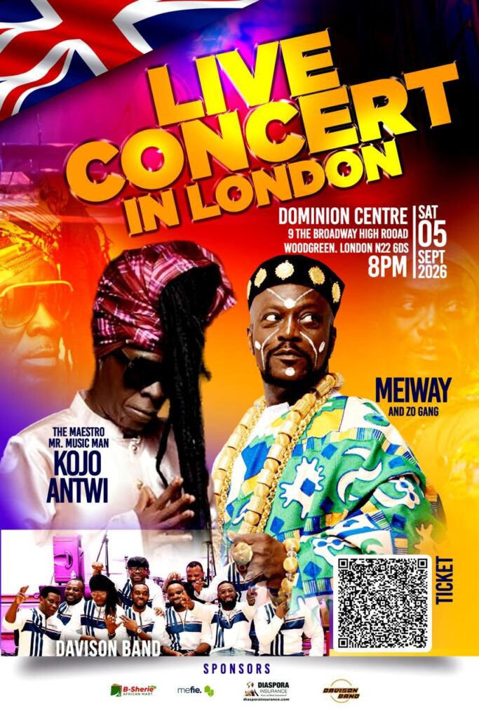 Kojo Antwi and Meiway set London ablaze...