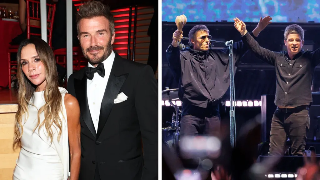 Beckhams become billionaires as Oasis brothers join rich list for first time