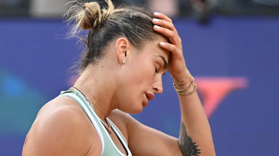 Sabalenka suffers second defeat in three...