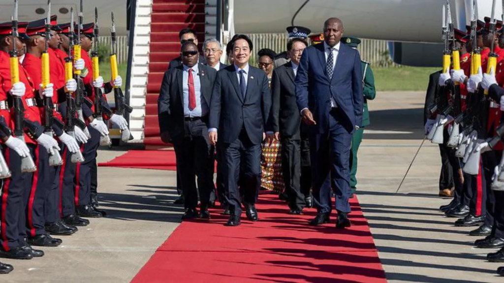 Taiwan president visits Eswatini days...