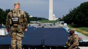 Lawsuit seeks to halt Trump’s $13m makeover of Lincoln Memorial Reflecting Pool