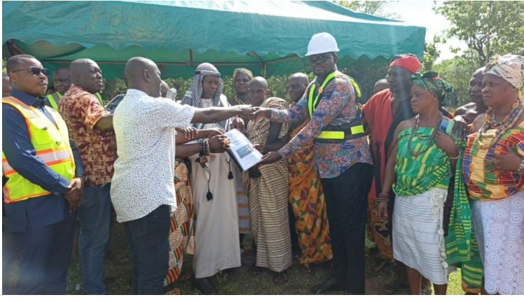 Nkwanta South chiefs urged to prioritise peace as 24-hour economy market project takes off