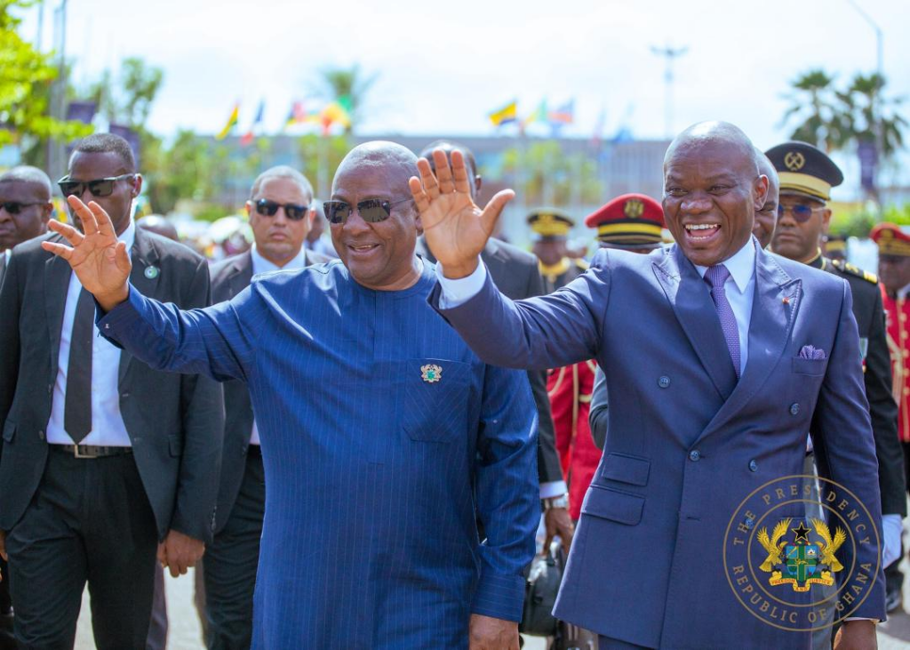 President Mahama joins global leaders in...