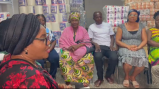 Gender Minister visits Makola traders following eviction protest