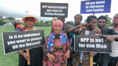 NPP supporters in Tarkwa-Nsuaem protest alleged irregularities in internal elections