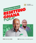 President Mahama starts 2-day Savannah tour with focus on roads and education