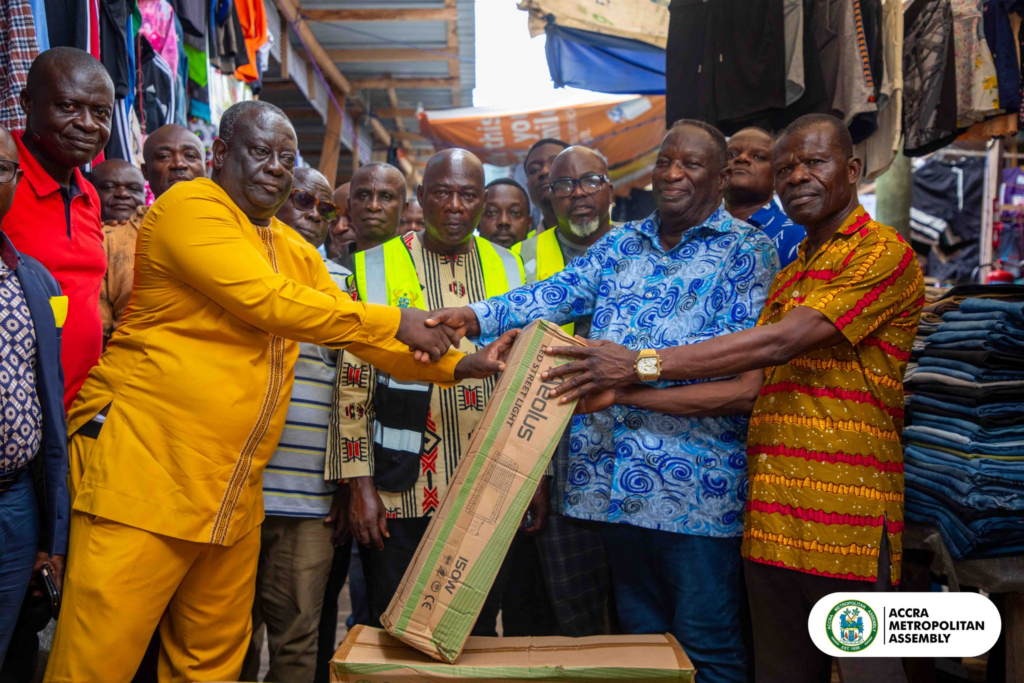 AMA donates streetlights to improve...