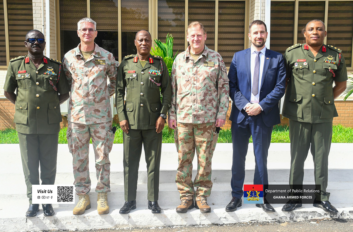 Swiss Armed Forces delegation engages GAF over peacekeeping cooperation ...
